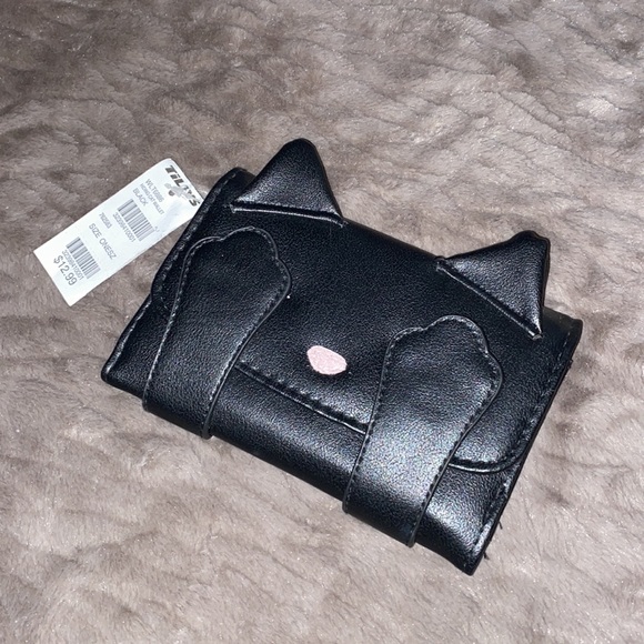 Tilly's Handbags - Black Cat Wallet